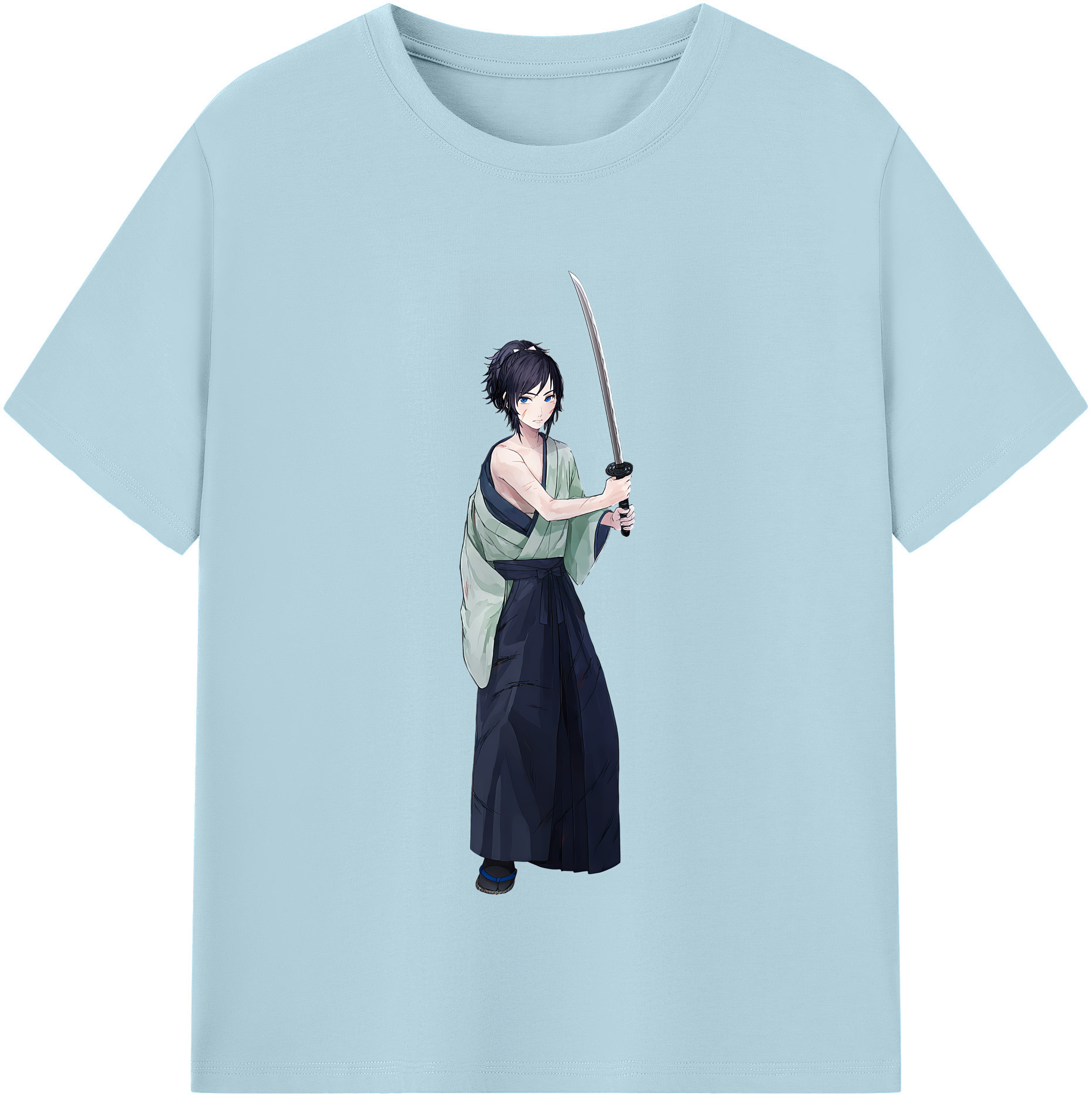 （画像用） 刀剣乱舞 Touken Ranbu 綿100％半袖Tシャツ（フロントプリント）